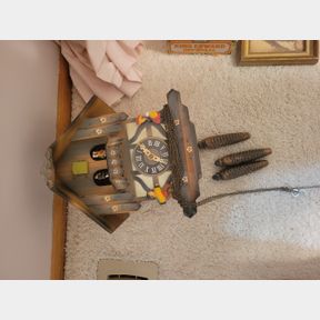 German made Cuckoo Cuckoo Clock with dancer people