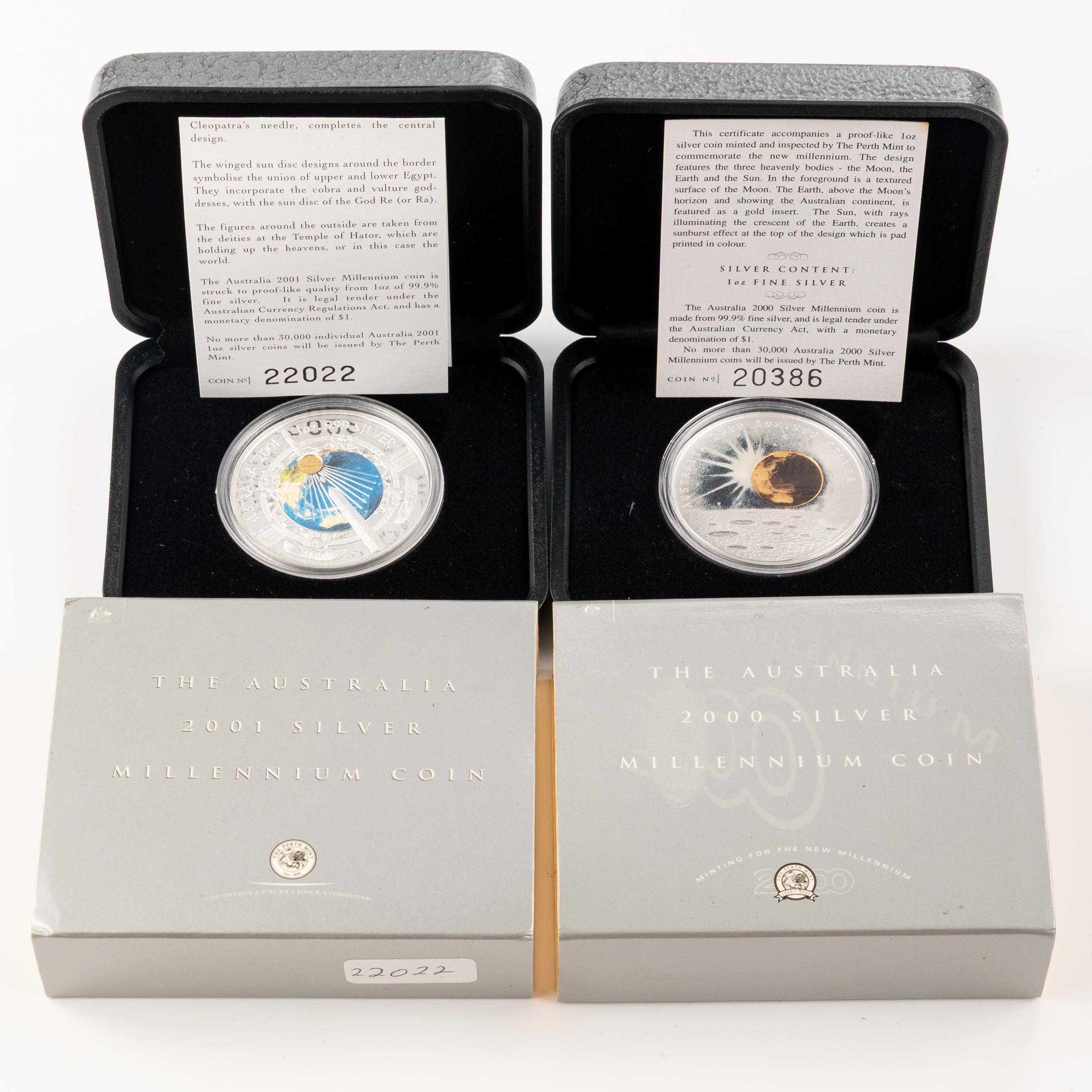 Elizabeth II, Perth Mint - Millennium Coin, One Dollar, 2000 - 2001, PCGS FDC