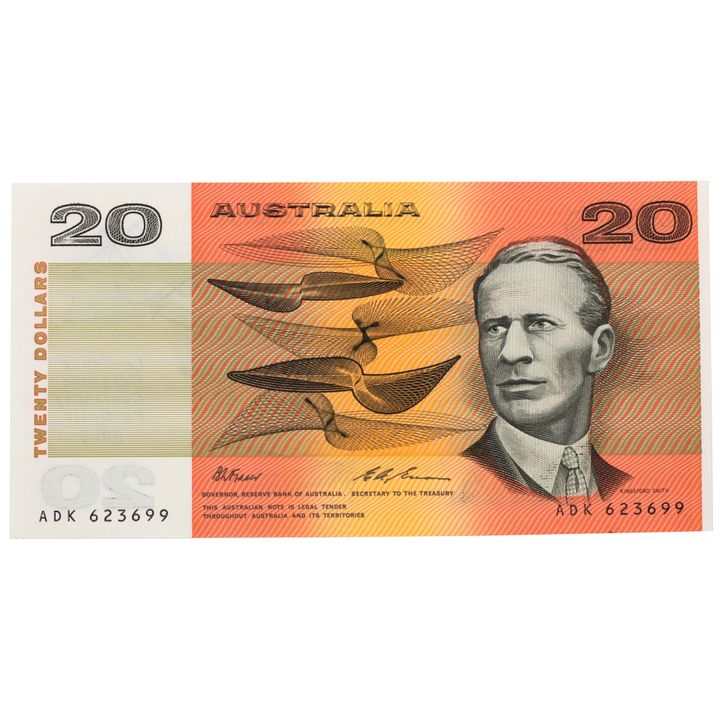 Fraser/Evans, Twenty Dollars, 1993, UNC