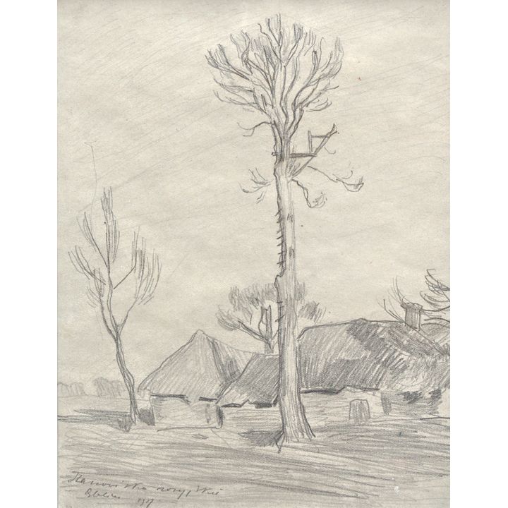 Stanisław Kamocki | Stanowisko rosyjskie w Dęblinie, 1917 r.