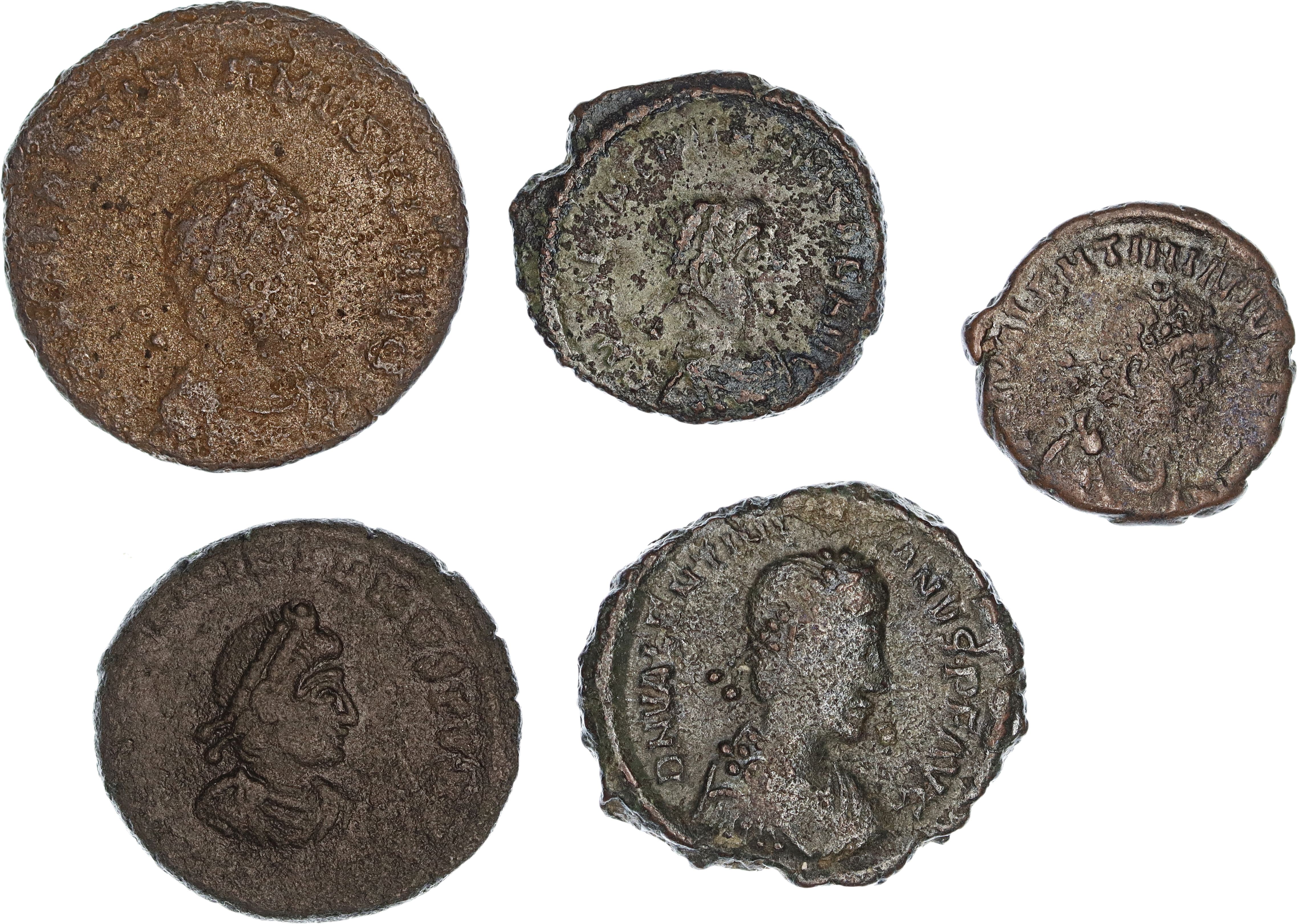 Roman Empire, Valentinian II, Æ, 375-392 AD, nVF