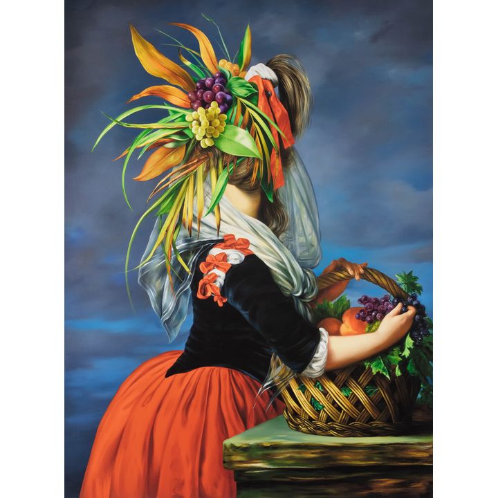 Ewa Juszkiewicz | Bez tytułu (after Élisabeth Vigée Le Brun), 2020