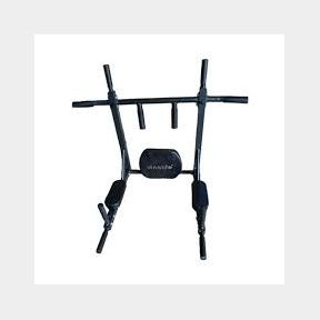 BRAND NEW - Pull Up Bar Multi Function Exercise Station Pull Up. Abs. Tricep Dips - Black-50591/567 B4(s5)