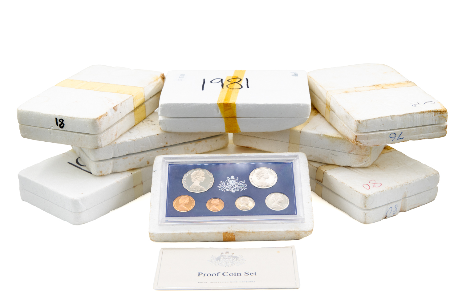 Elizabeth II, Accumulation, Proof Set, 1976 - 1985, FDC
