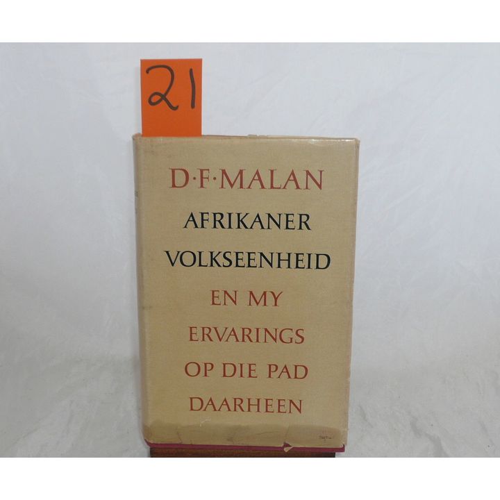 MALAN, D.F. - AFRIKANER VOLKSEENHEID,