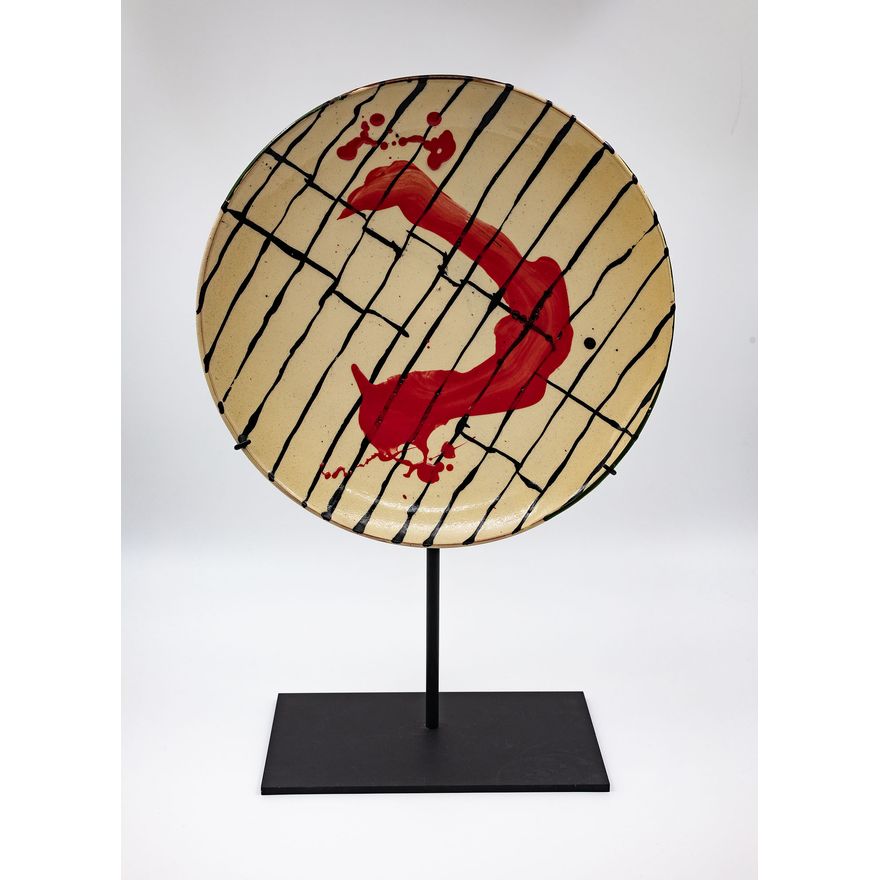 Max Gimblett and Martin Poppelwell collaboration for Workshop (2015) 'Untitled'