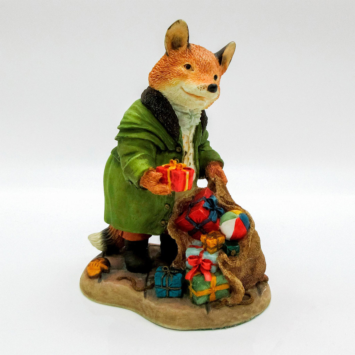Villeroy and Boch Figurine, Winter at Foxwood 21 Squire Fox | Lion 