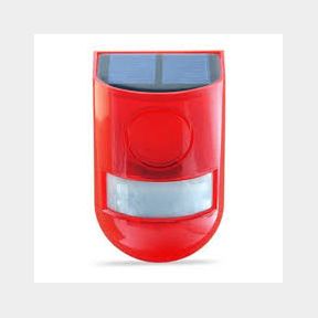 Wireless Outdoor Security Alarm Solar Power Flashing Warning Light - - 51745/5351 SN B2 (S5)