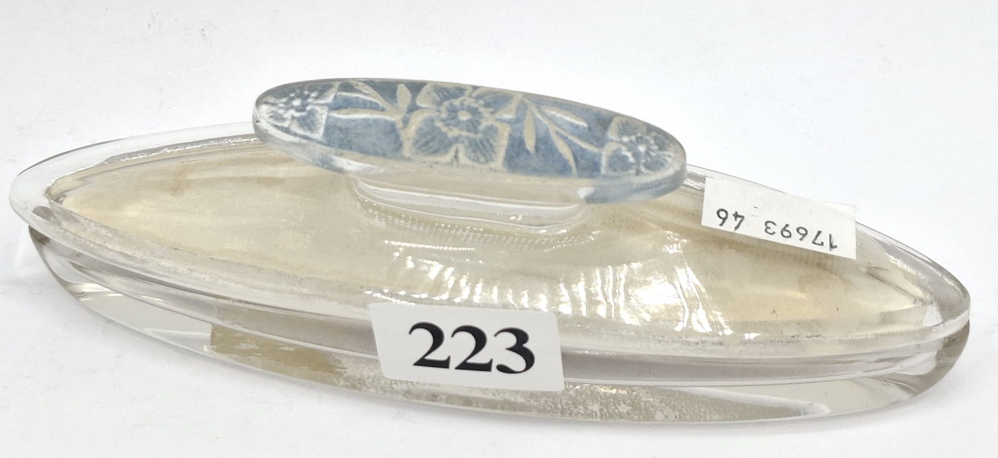 LALIQUE FRANCE CRYSTAL NAIL BUFFER