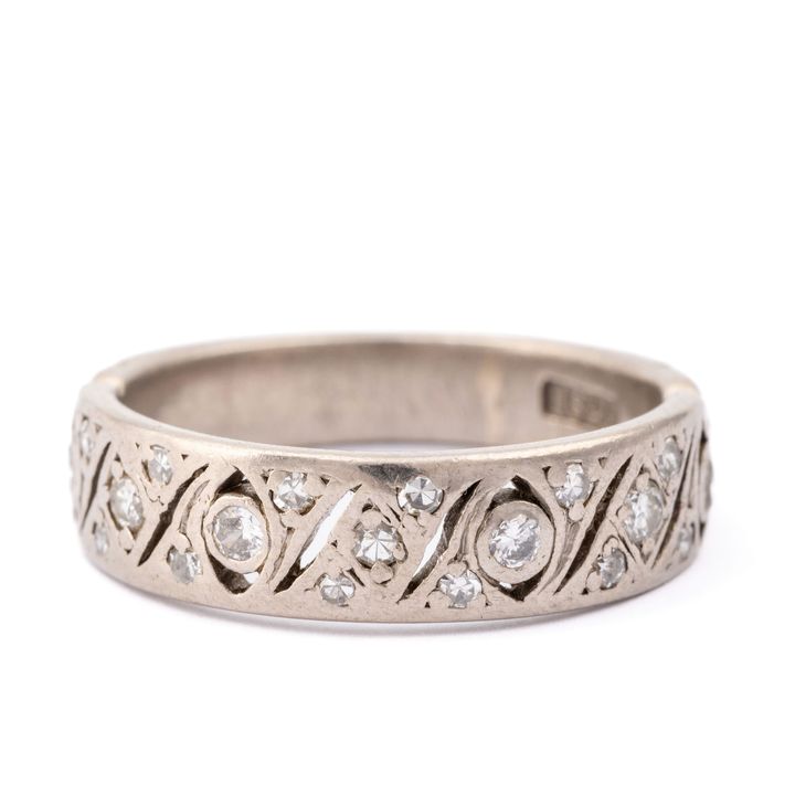 Diamond Band 18ct & 12ct,