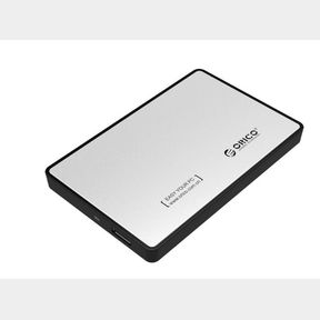 ORICO 2.5'' USB3.0 EXTERNAL HDD ENCLOSURE - SILVER