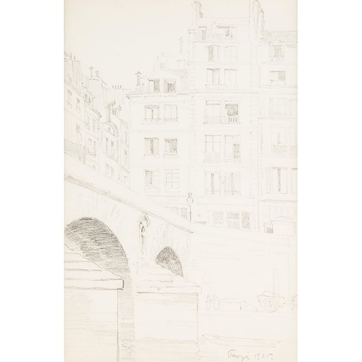 Stanisław Żurawski | Pont du Carrousel, 1925 r.