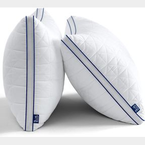 BEDSTORY PILLOWS QUEEN SIZE 2 PACK, HOTEL BED PILLOWS FOR NECK PAIN, HYPOALLERGENIC PILLOWS, OREILLER LIT QUEEN, DOWN ALTERNATIVE