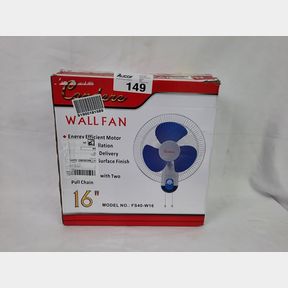 16 WALL FAN- POWERFUL SMOOTH OSCILLATION -
