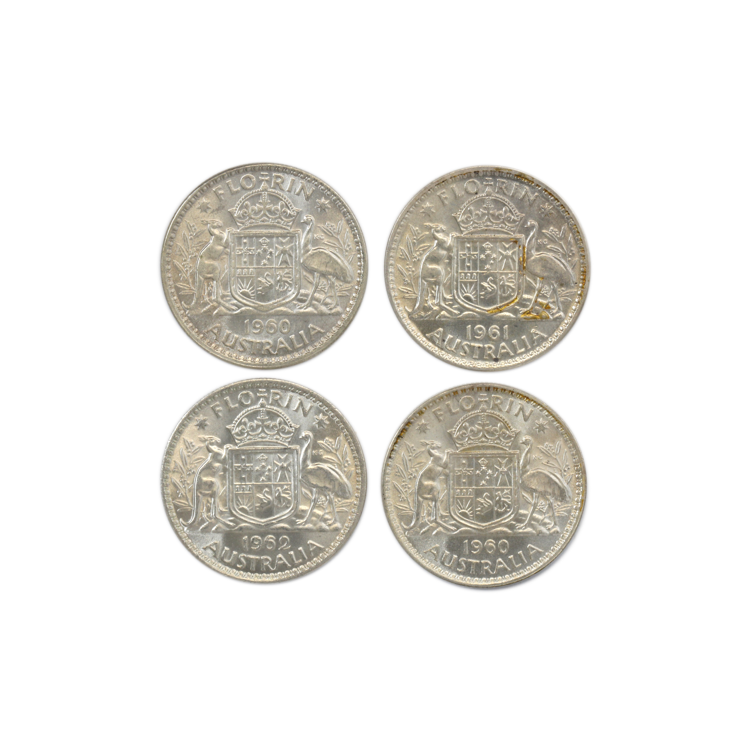 1112. · Group, Elizabeth II, Florin, UNC