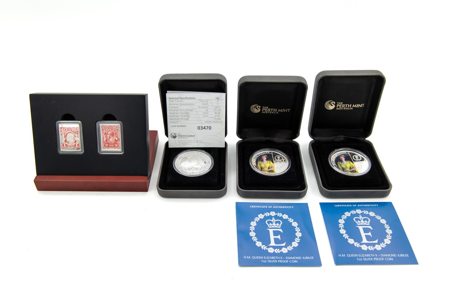 445 · Elizabeth II, Perth Mint, Proof Coins, 2011 - 2014,  FDC