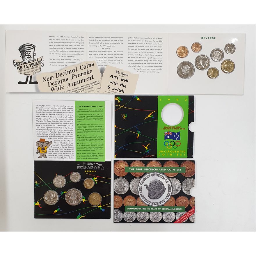 Unc. Coin Sets (x2)