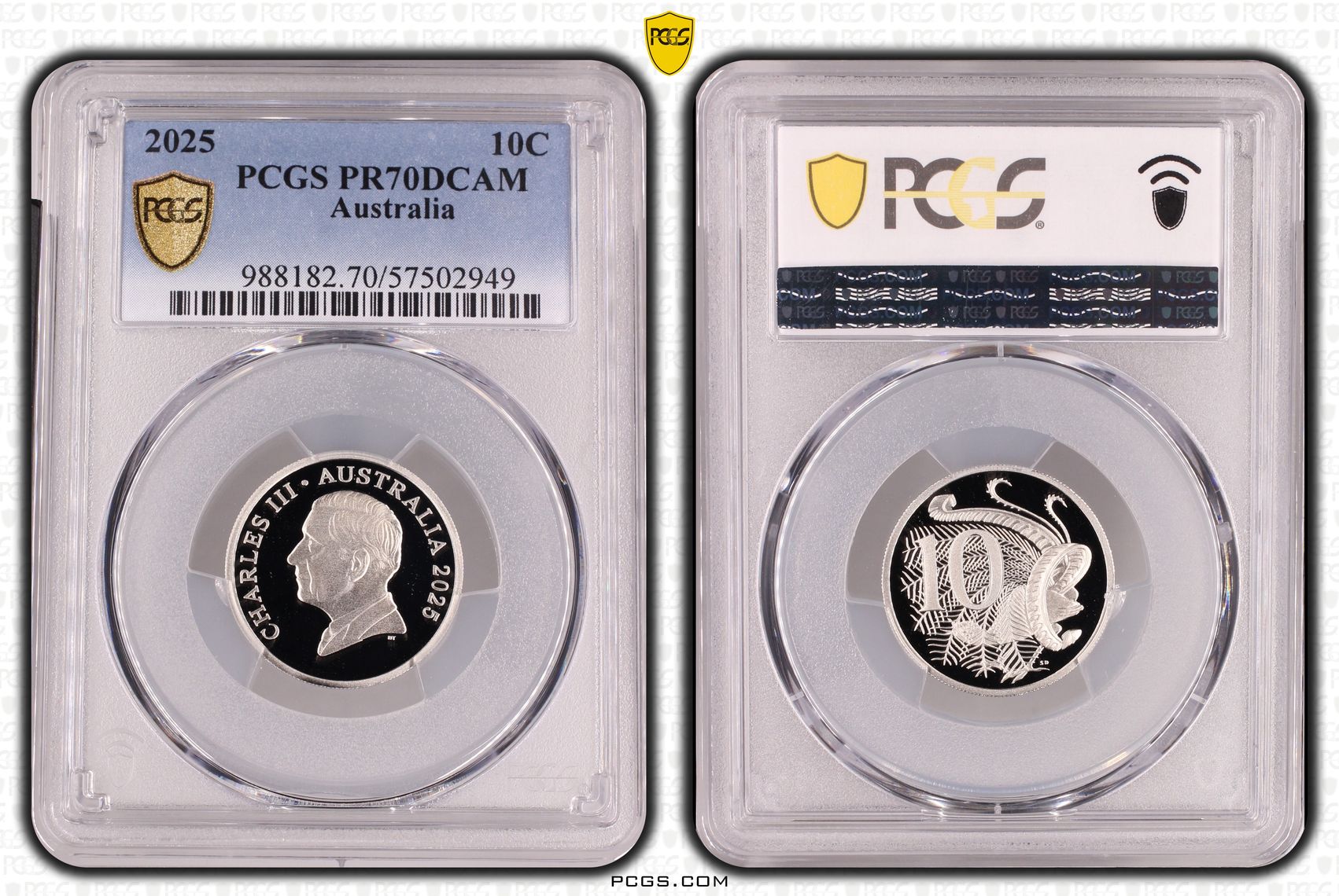 Ten Cent, 2025, PR70DCAM