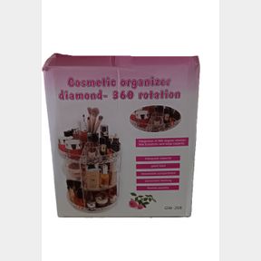 360 Degree Rotating Acrylic Makeup Organizer - Cosmetics Storage Box