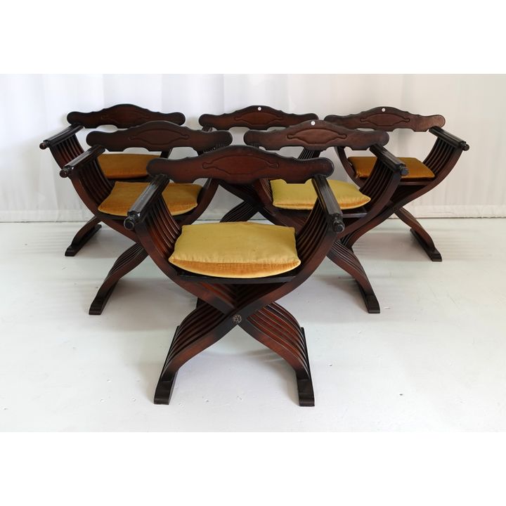 SET OF 6 DINING CHAIRS
