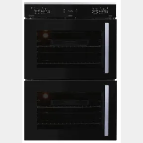 Defy - Gemini Gourmet Multi Function Double Oven - Black