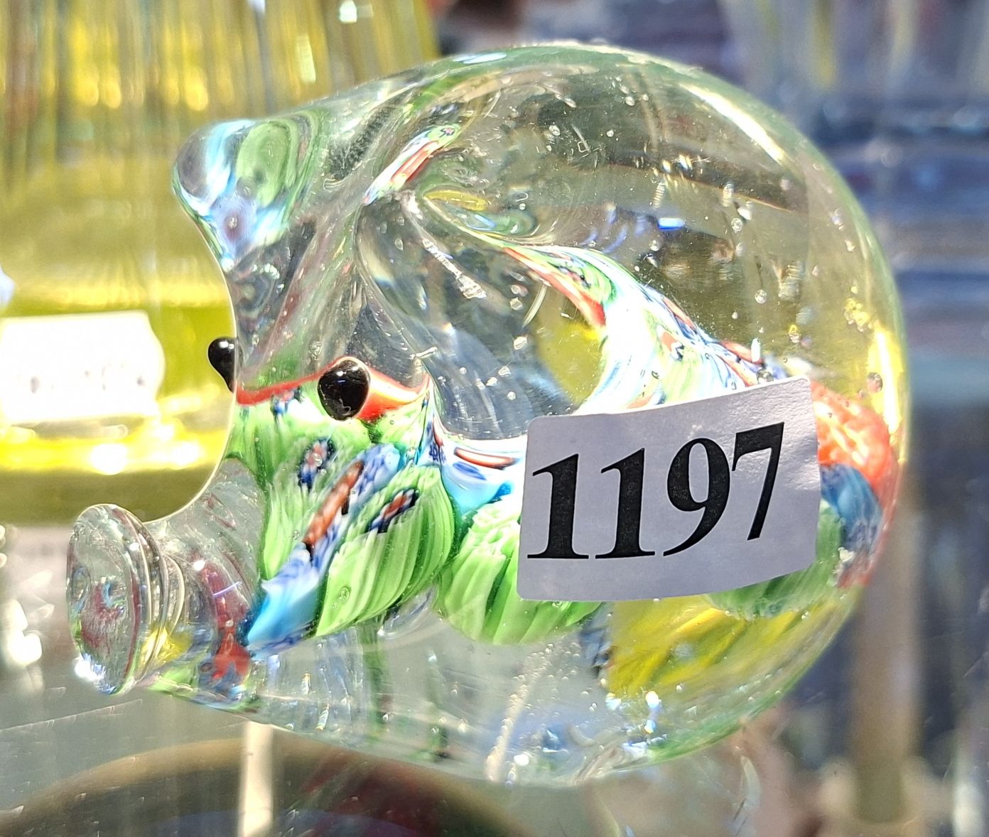 1197 · ART GLASS PAPERWEIGHT
