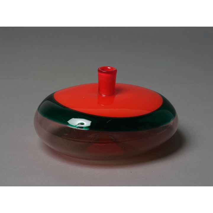 Vistosi Murano 'Italian hand blown art glass vase'