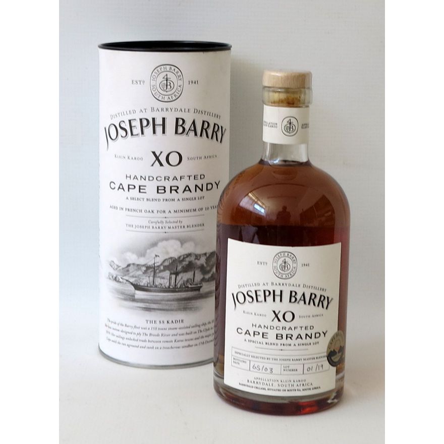 JOSEPH BARRY XO HANDCRAFTED CAPE BRANDY