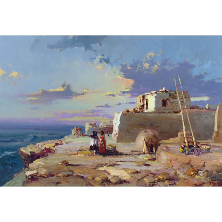 Buck McCain (1943-), Indians and Pueblo