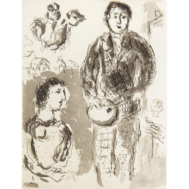 Marc Chagall | Malarz i jego modelka