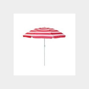 Tanga 180cm Beach Umbrella Red/White 180.0 cm |