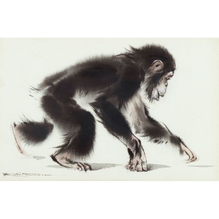 Ralph Thompson (1913-2009) Chimpanzee