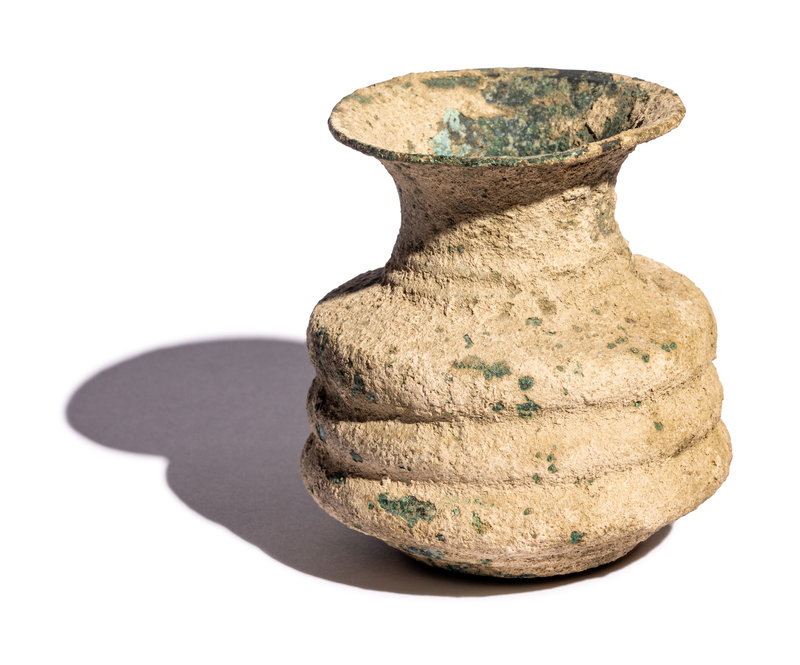 A Luristan Bronze Vessel
Height 4 inches (10.20 cm).