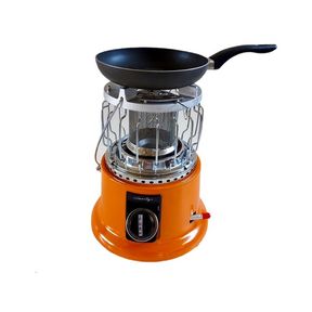 2 in 1 Portable Gas Heater + Stove - For Indoor or Outdoor Use