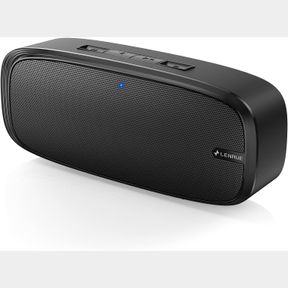 LENRUE BLUETOOTH SPEAKER, WIRELESS PORTABLE SPEAKER WITH LOUD STEREO SOUND, RICH BASS, 12-HOUR PLAYTIME, BUILT-IN MIC. PERFECT FOR