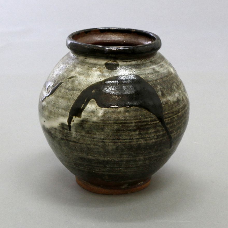 Mashiko Pottery, Jar in the manner of Hamada Shoji