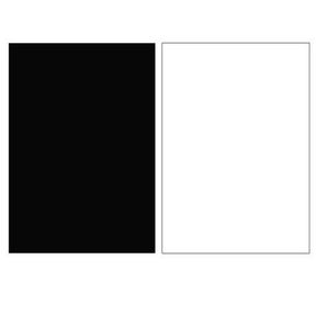 Dual Sided Photo Backdrop Boards-60 x 60cm-White Marble X Black Marble|