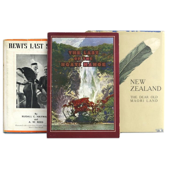 REED, A.W.   [3 titles], Rewi's Last Stand. [Based on the film scenario]