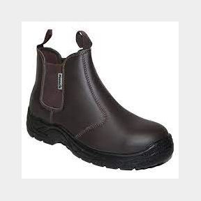 Pinnacle AUSTRA Safety Boots - Chelsea Brown - Size 6-50584/285 B4(S7)