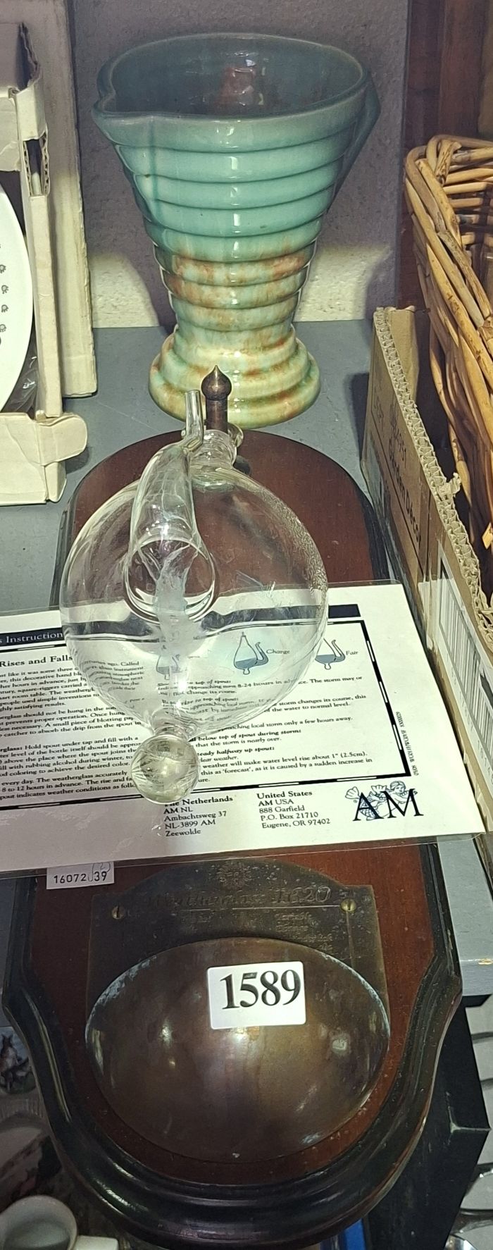 Barometer And Vase