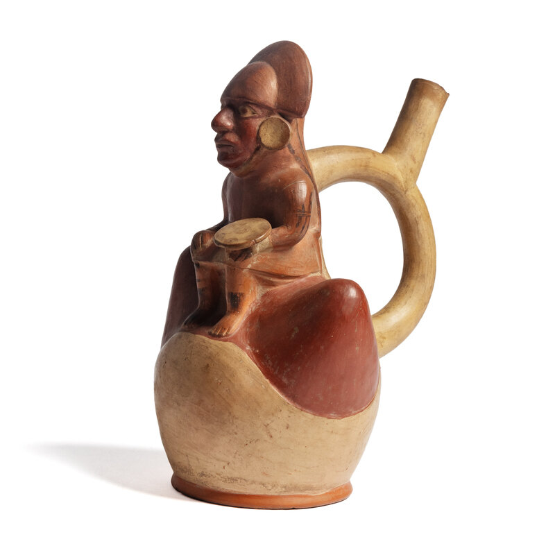 A Moche Shaman Vessel