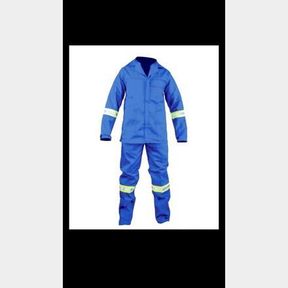 WORK WEAR 2PIECE ROYAL BLUE SIZE-32 WAIST WITH REFLECTOR TAPE - 51818/6059