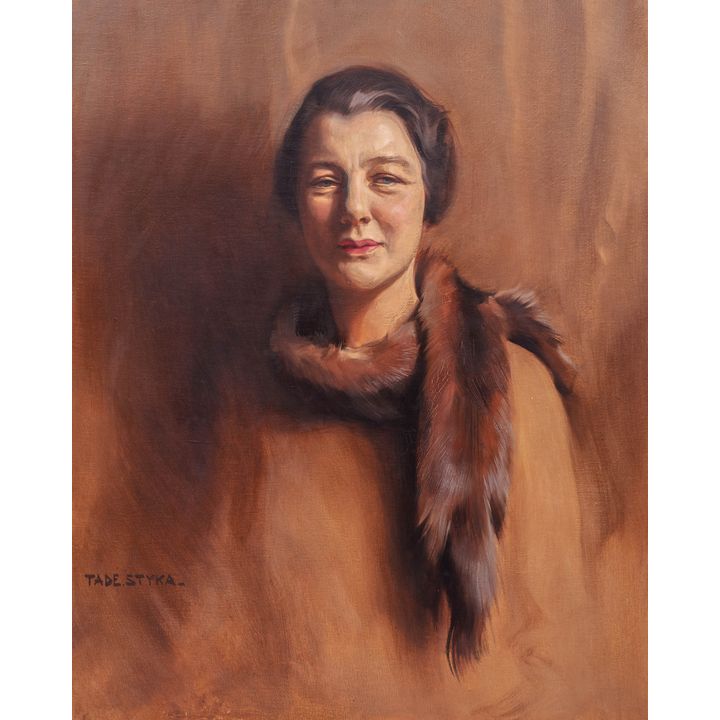 Tadeusz Styka | Portret kobiety