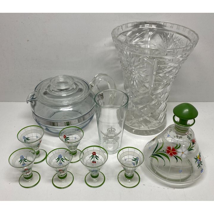RAAF Glass, Drinks Set, Glass Ware, Vase & Teapot
