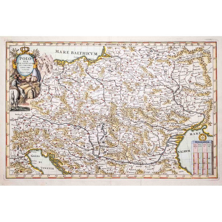 Johann Bencard | Polonia cum Lithuania et circumvinis provinces