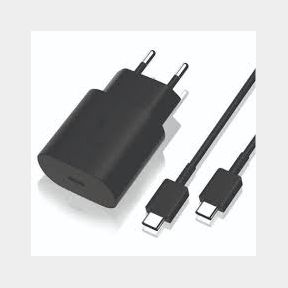 Super Fast Charging Travel Adapter With Type-C Cable - Charger Type-C Cable-Bar 9902183459082- 51745/26811