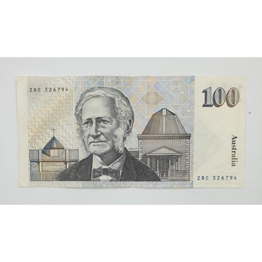 FIRST PREFIX - Aus. J/F $100 Note