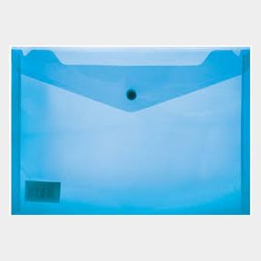 Treeline Assorted A4 PVC Carry Folders With Stud - Document Storage Pouch-51715/808 B3 (S5).