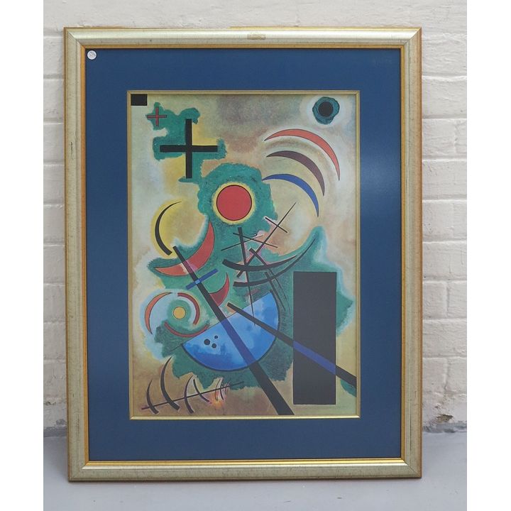 FRAMED WASSILLY KANDINSKY PRINT