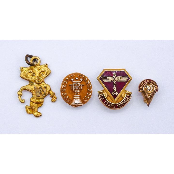 Box 10k Year Pins etc. - 7.5 grams TW